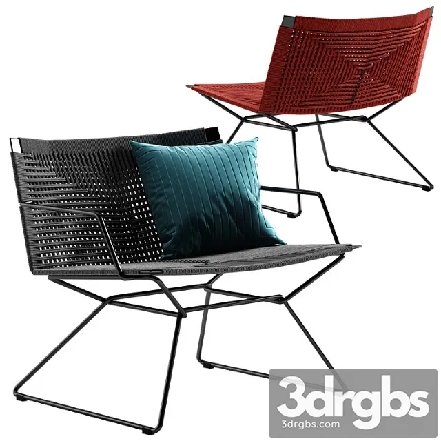 Mdf Italia Neil Twist Armchair 3D Model Download Mdf Italia Neil Twist Armchair 3D Model Download