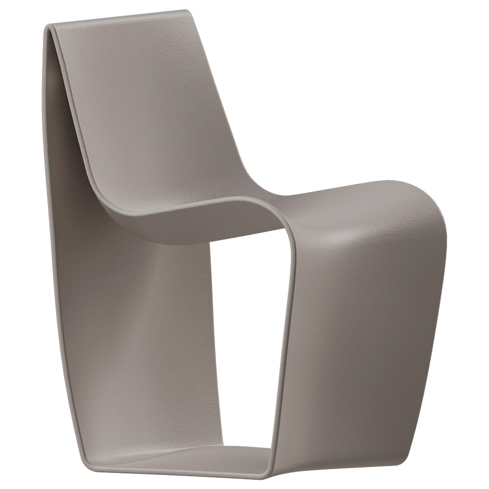 MDF Italia – Outdoor chair Sign Matt 3D Model