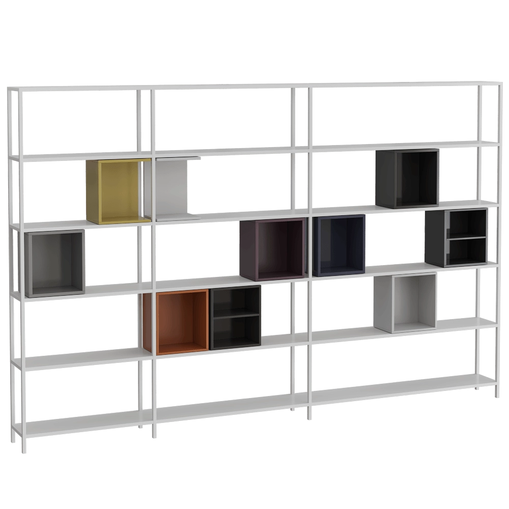 MDF Italia – Shelves Minima 3D Model MDF Italia – Shelves Minima 3D Model
