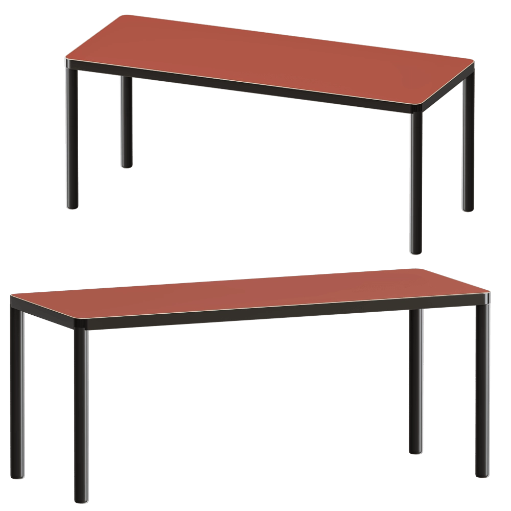 MDF Italia – Table Offset 3D Model MDF Italia – Table Offset 3D Model