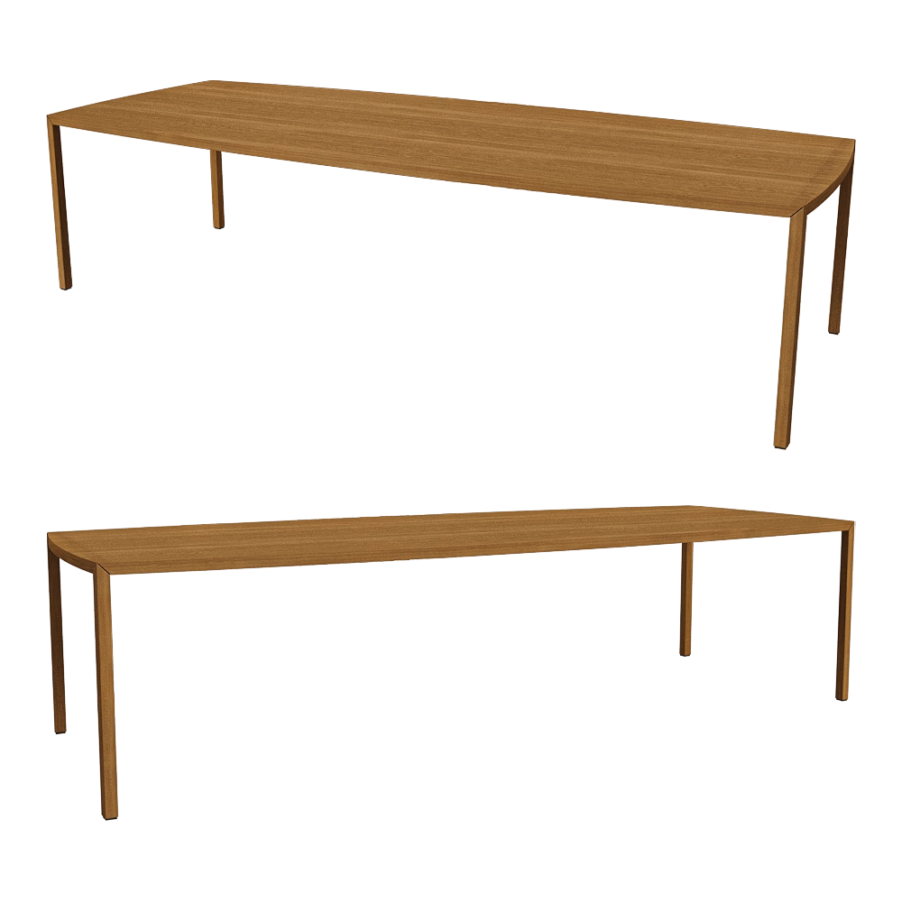 MDF Italia – Table TENSE CURVE 3D Model