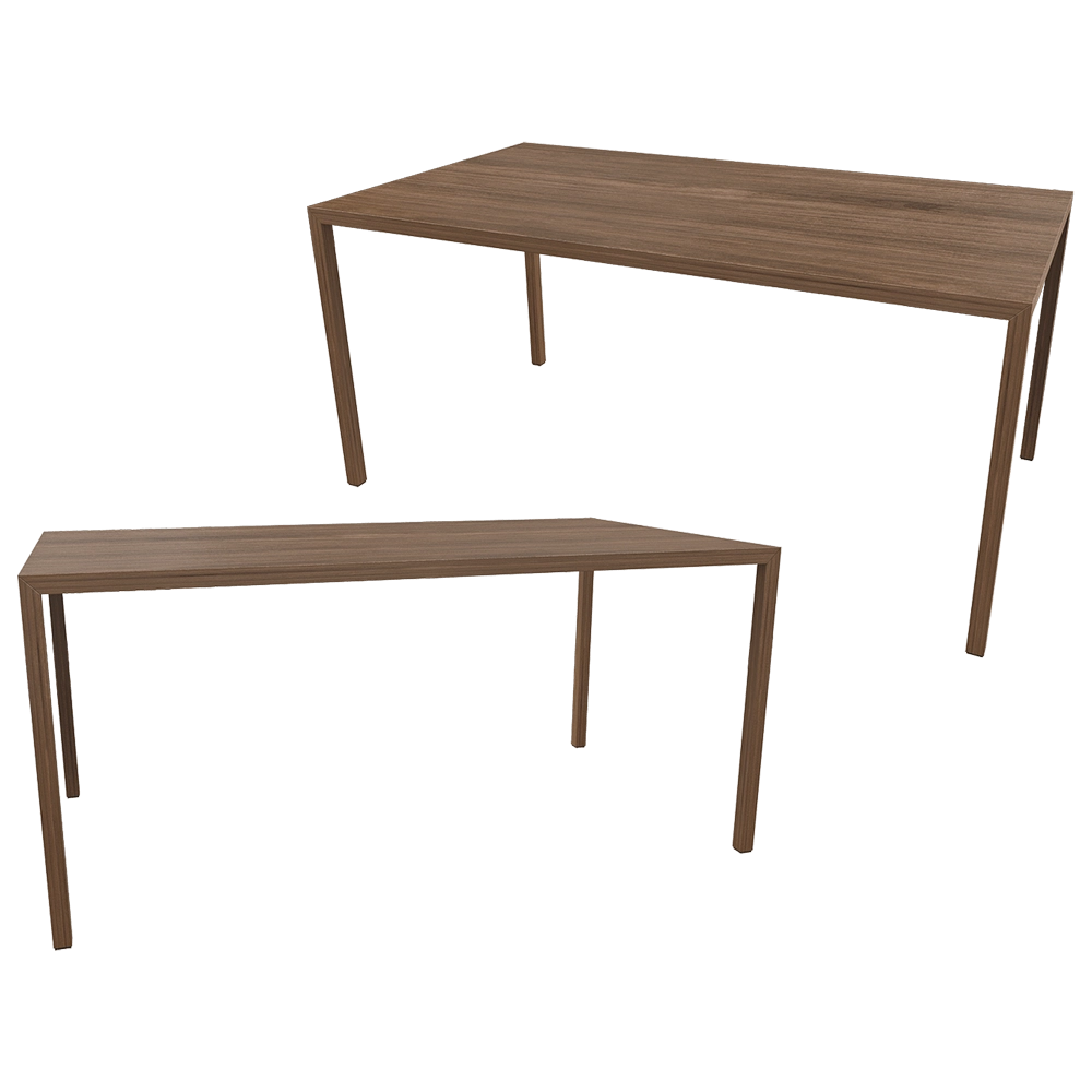 MDF Italia – Table TENSE WOOD 3D Model