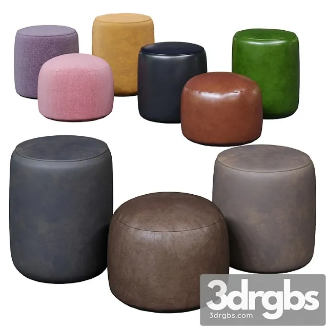 Meble Taranko Aspen Puf 3D Model Download