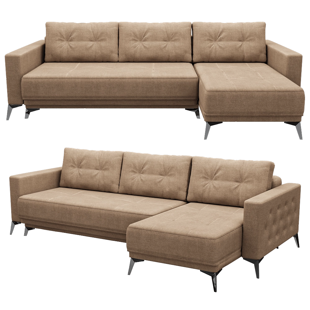 Mechanics of Light – Corner sofa Alaska 3D Model Mechanics of Light – Corner sofa Alaska 3D Model