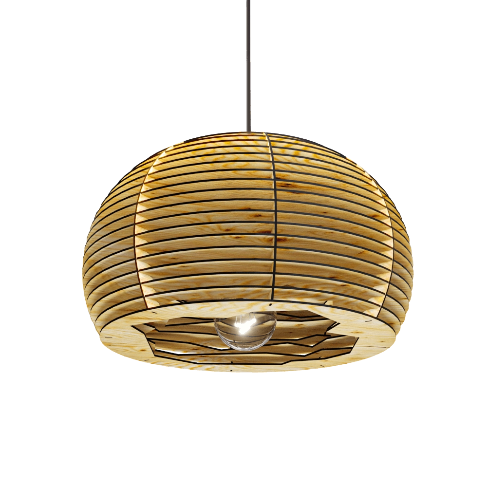 Mechanics of Light – Pendant lamp Grot 480 3D Model Mechanics of Light – Pendant lamp Grot 480 3D Model