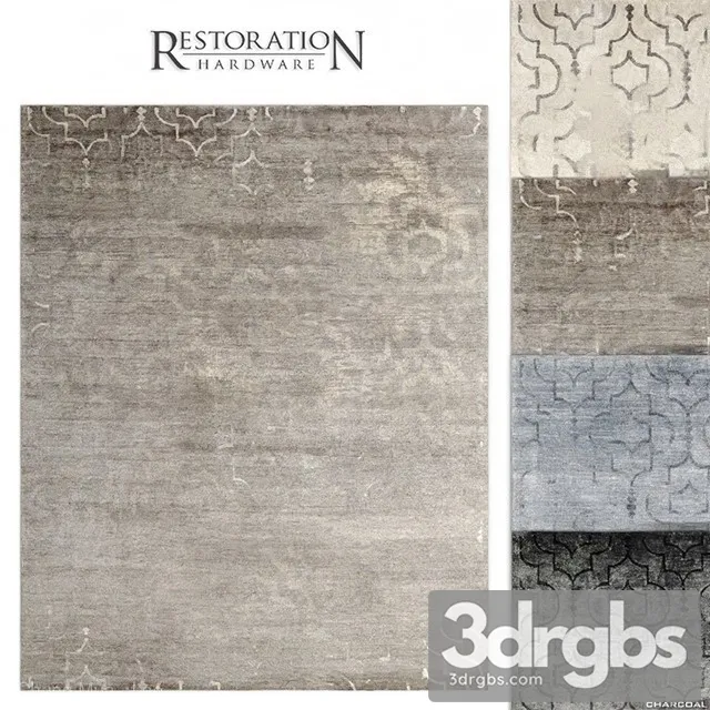 Medallione Rug RH 3D Model Download