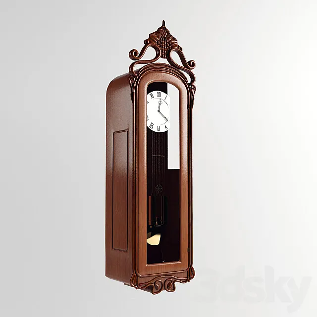 Medea Liberty Grandfather Clock 896 3D Model Medea Liberty Grandfather Clock 896 3D Model