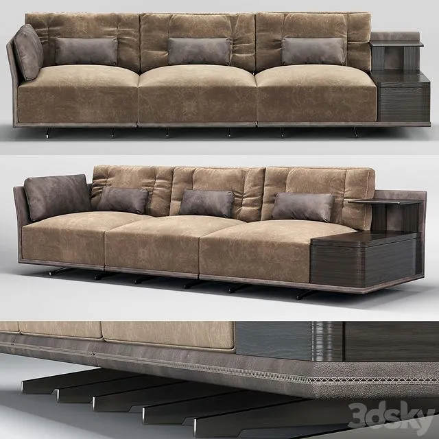 Medea Montenapoleone Collection Sofa 3D Model