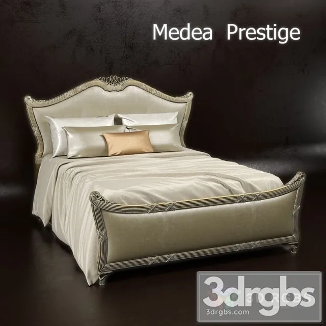 Medea Prestige Bed 3D Model Download