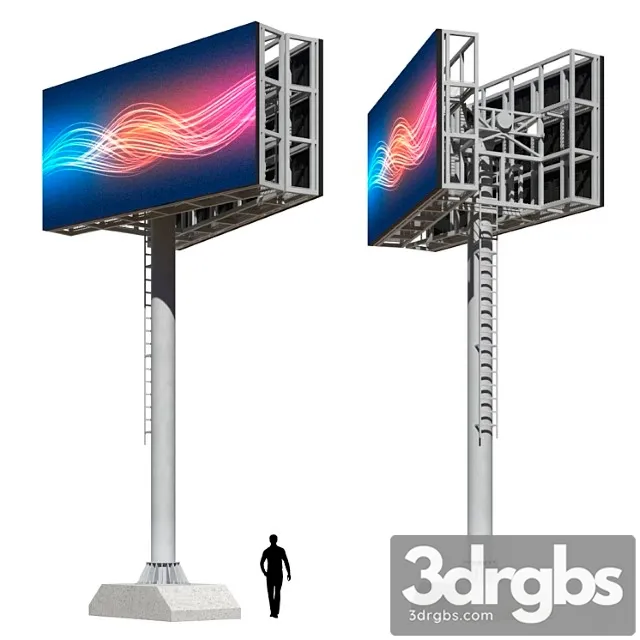Media screen video screen 3D Model Download Media screen video screen 3D Model Download