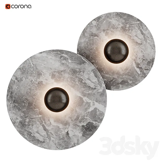 Median sconce by apparatus 3D Model