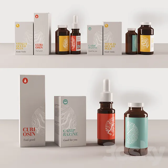 Medical set 3D Model