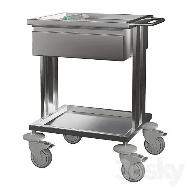 Medical table BT-STN-110 3D Model Medical table BT-STN-110 3D Model