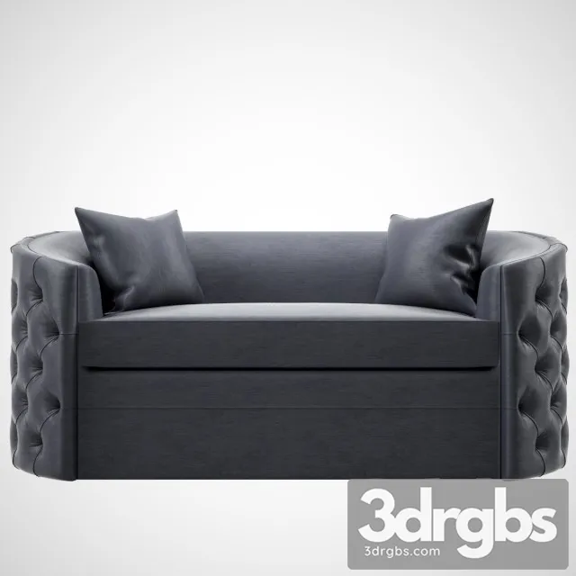 Medici Sofa 01 3D Model Download