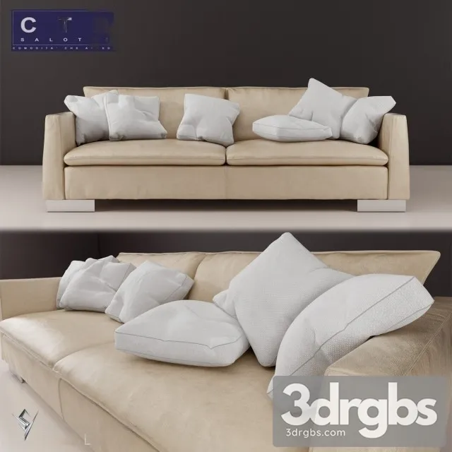 Mediterraneo Sofa 3D Model Download