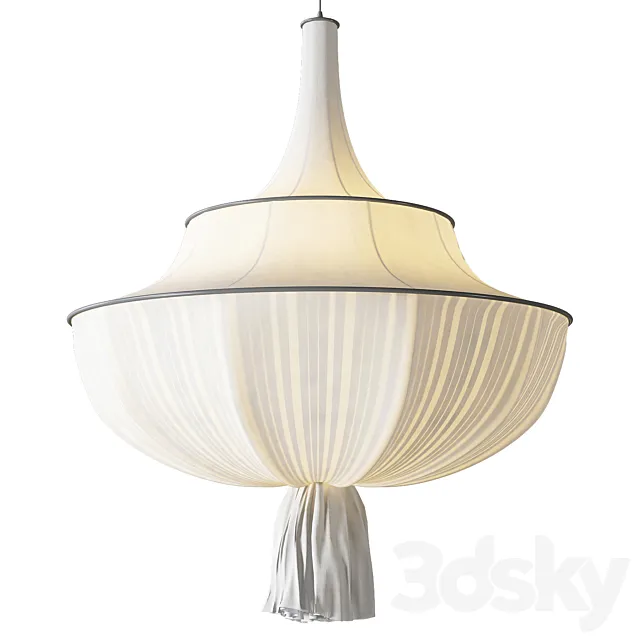 Meduse Pendant Lamp 3D Model Meduse Pendant Lamp 3D Model