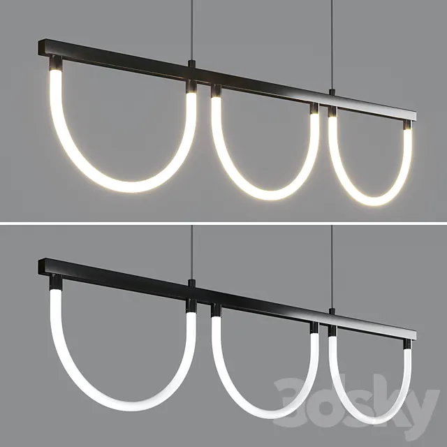 Meego lighting modern led pendant lamp 3D Model