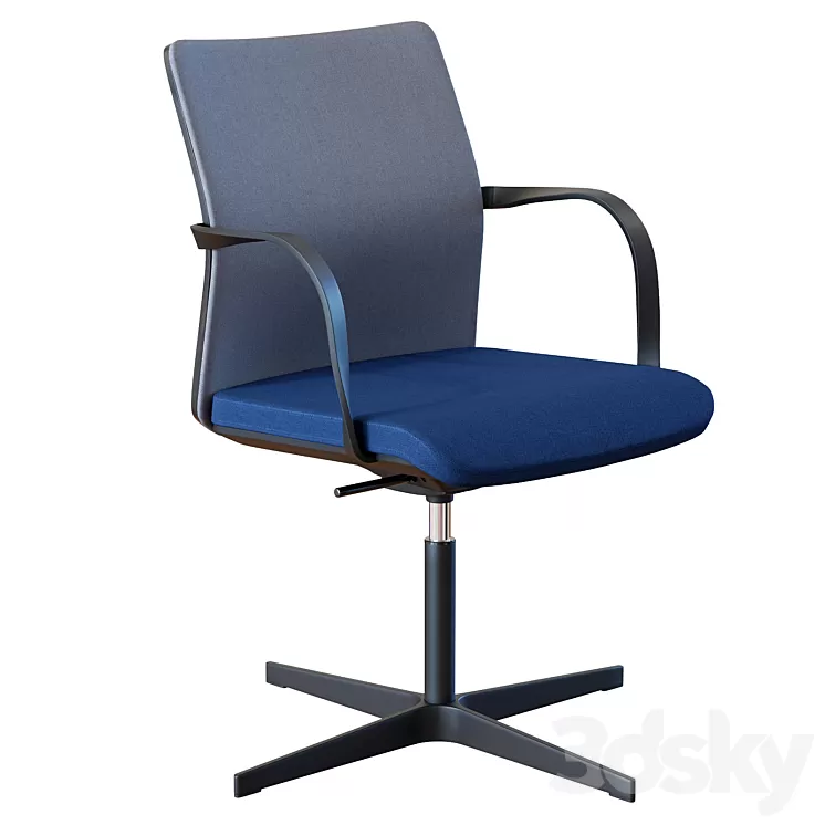 meeting and conference chair Howe MN1 3D Model Free Download