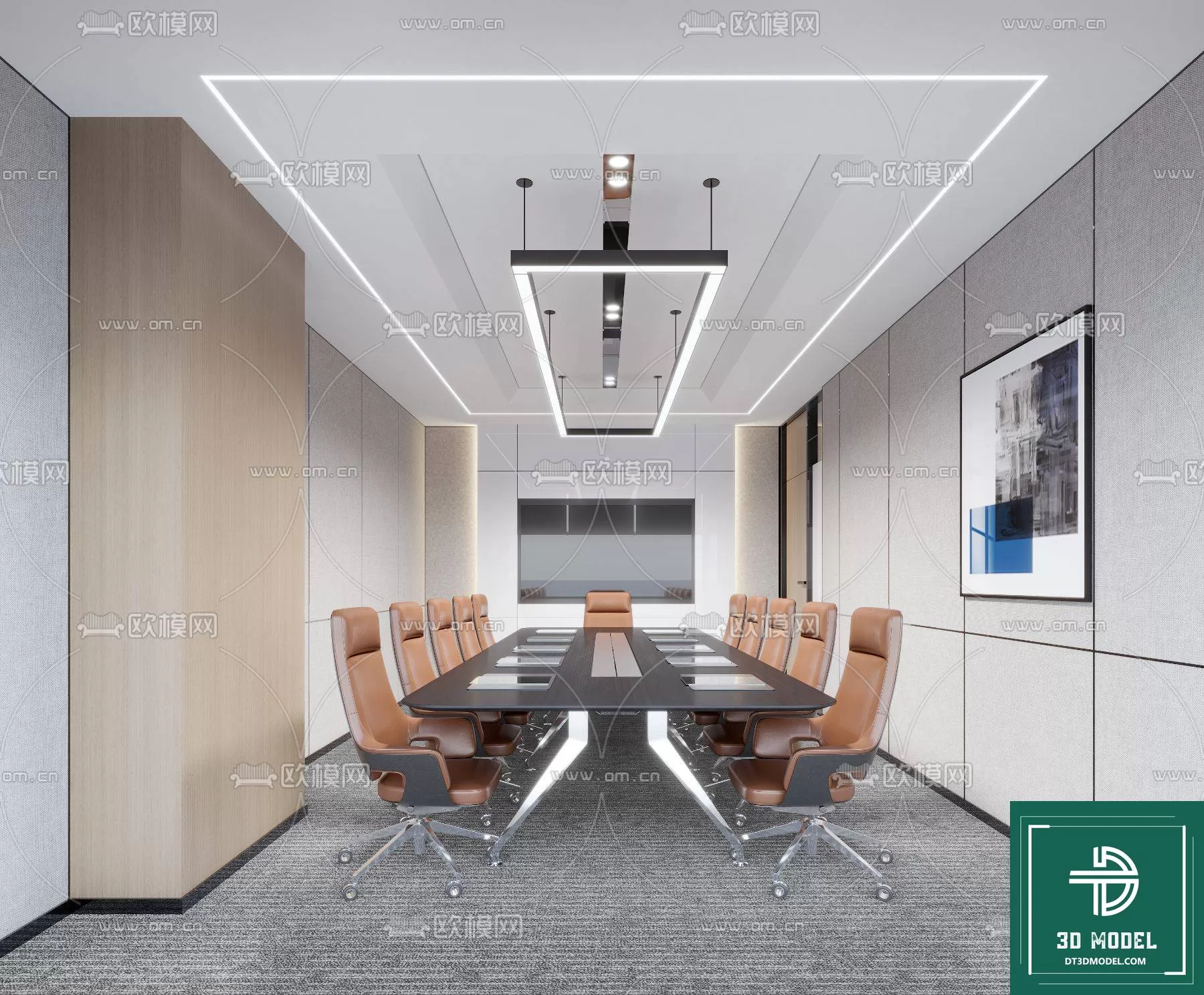 MEETING ROOM – OFFICE – 3D SCENES – 001