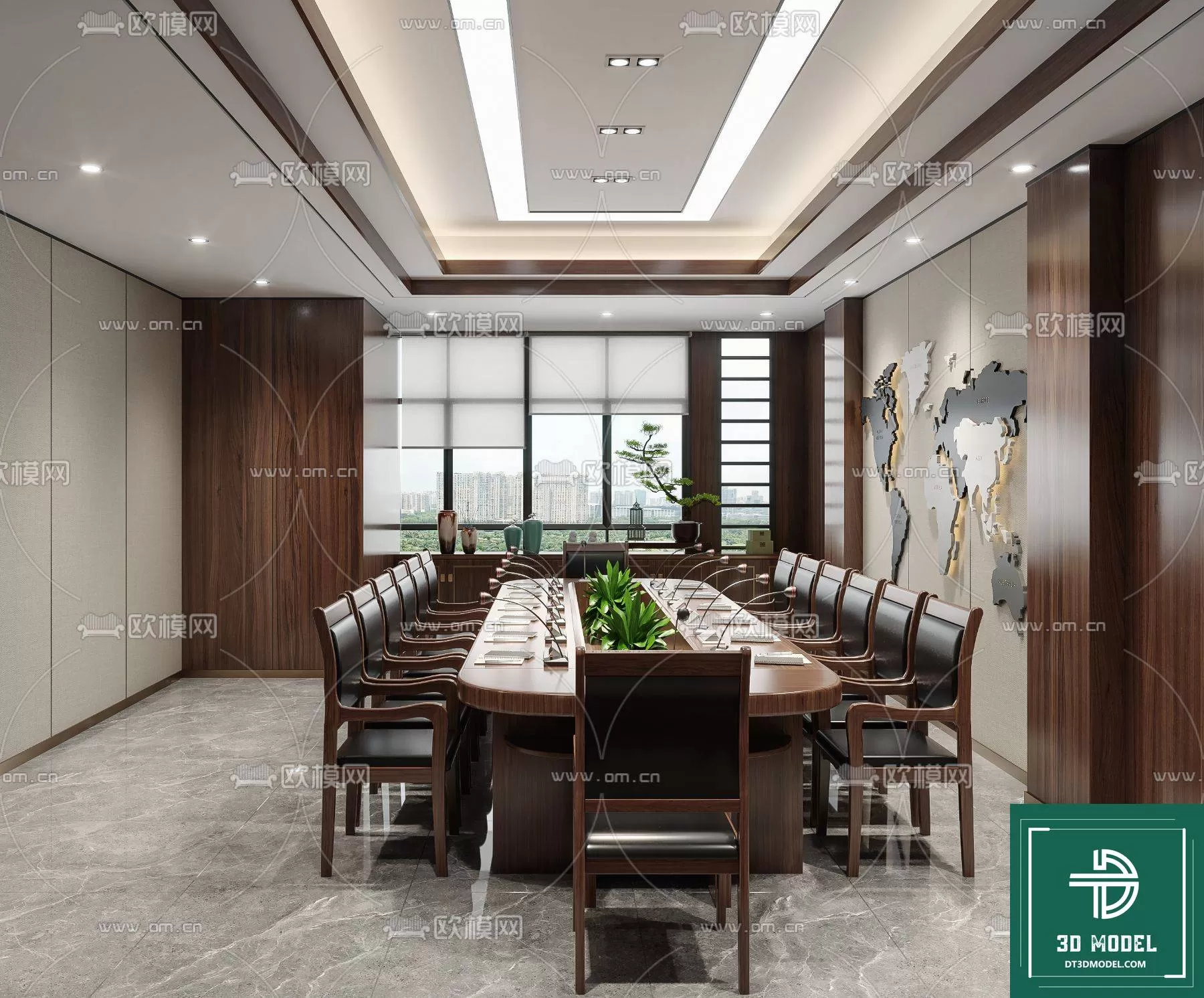 MEETING ROOM – OFFICE – 3D SCENES – 002