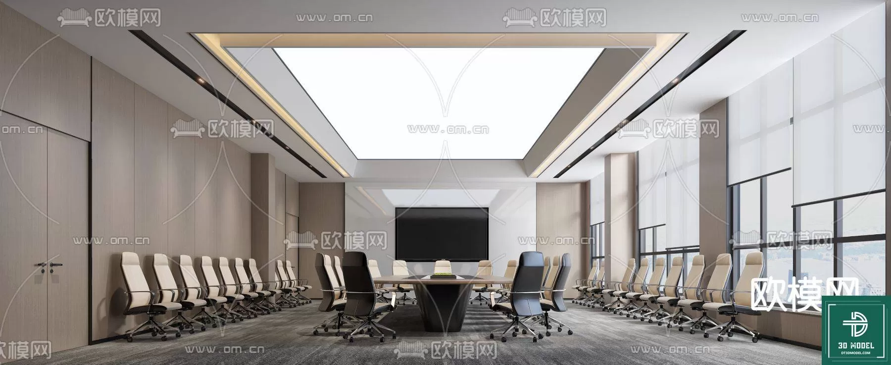 MEETING ROOM – OFFICE – 3D SCENES – 062