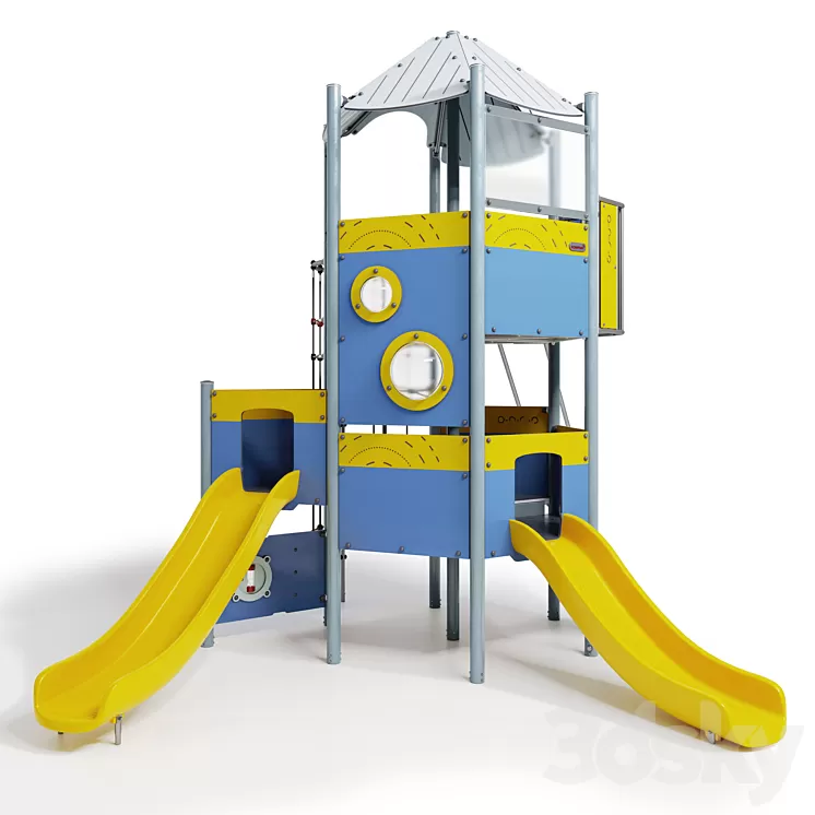 MEGA TOWER Kompan 3D Model