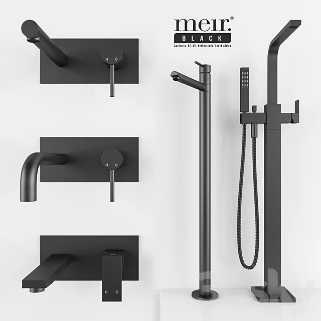 Meir_Black_set_06 3DModel