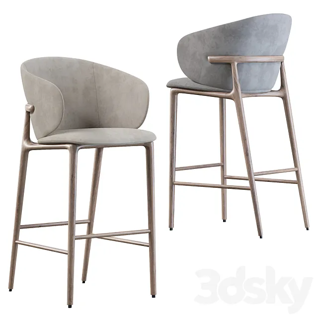 Mela Barstool 3D Model