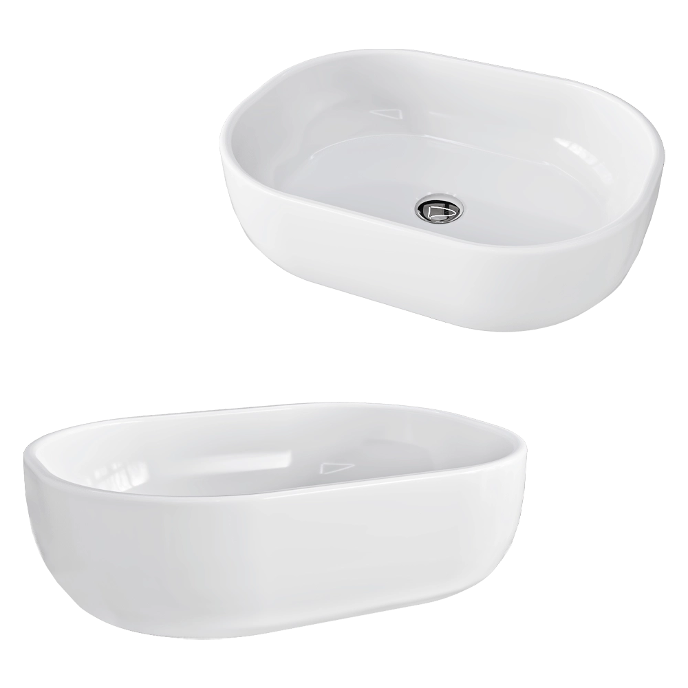 MELANA – Washbasin MLN-5006X 3D Model MELANA – Washbasin MLN-5006X 3D Model