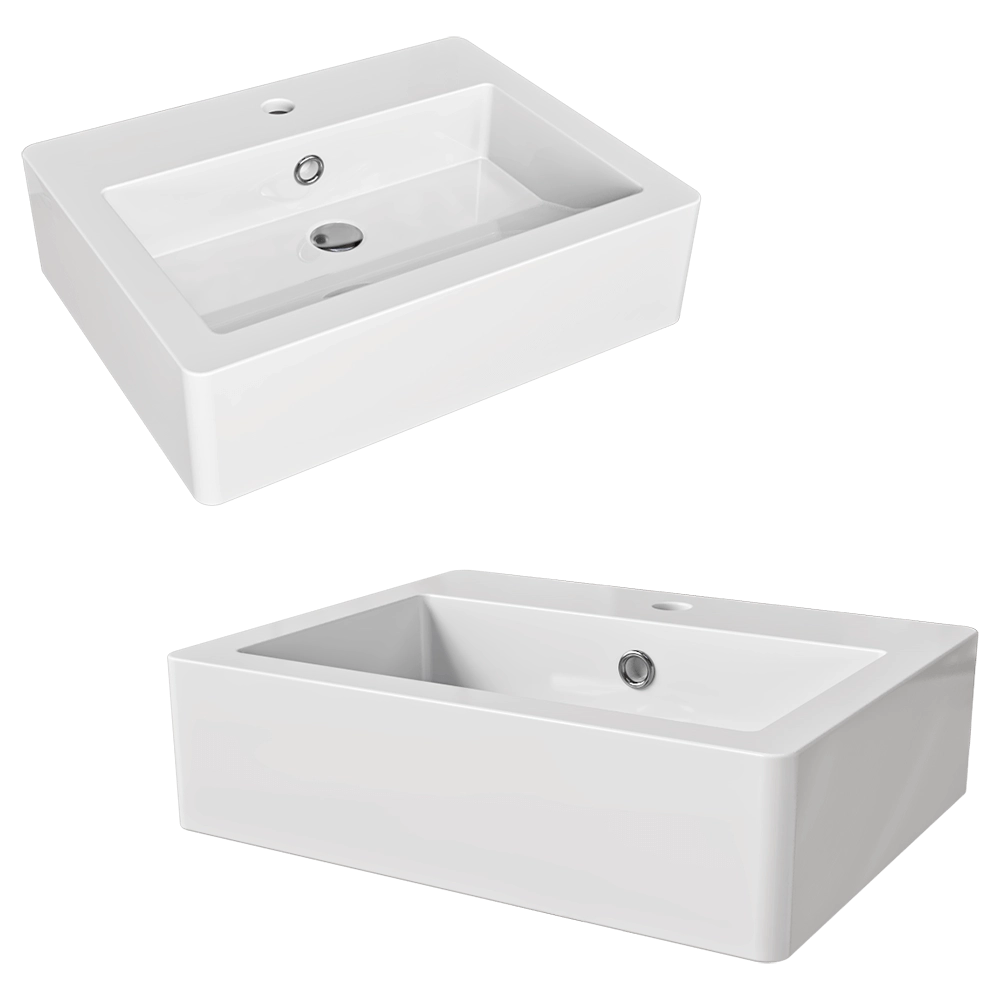 MELANA – Washbasin MLN-7005A 3D Model MELANA – Washbasin MLN-7005A 3D Model