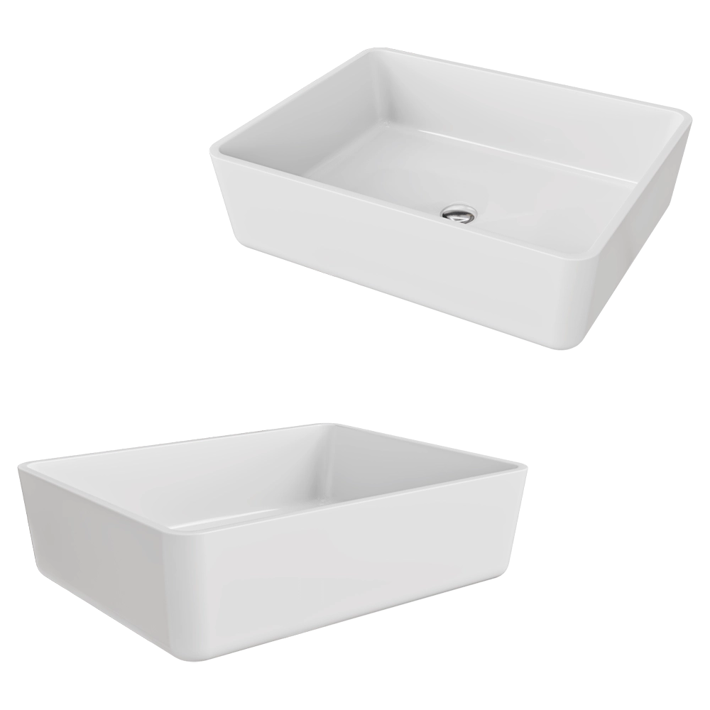 MELANA – Washbasin MLN-7050H 3D Model MELANA – Washbasin MLN-7050H 3D Model