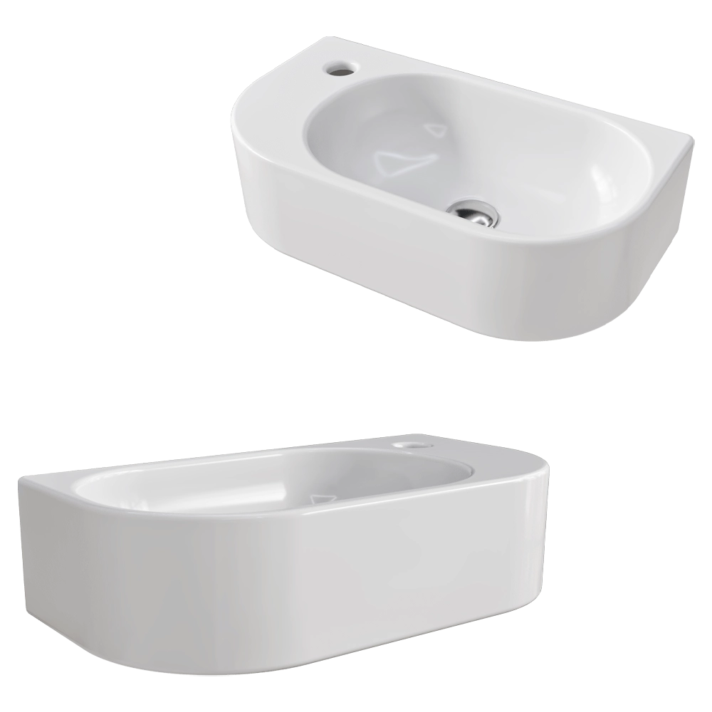 MELANA – Washbasin MLN-78204L 3D Model MELANA – Washbasin MLN-78204L 3D Model