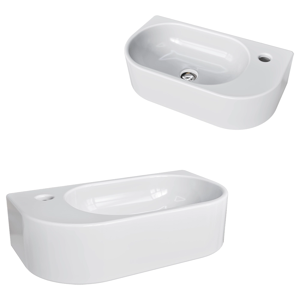 MELANA – Washbasin MLN-78204R 3D Model MELANA – Washbasin MLN-78204R 3D Model