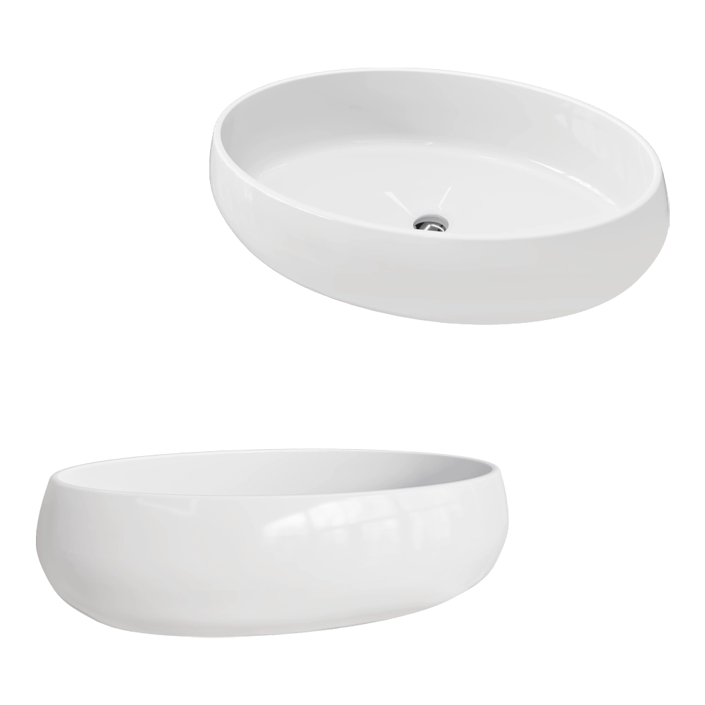 MELANA – Washbasin MLN-A252 3D Model MELANA – Washbasin MLN-A252 3D Model