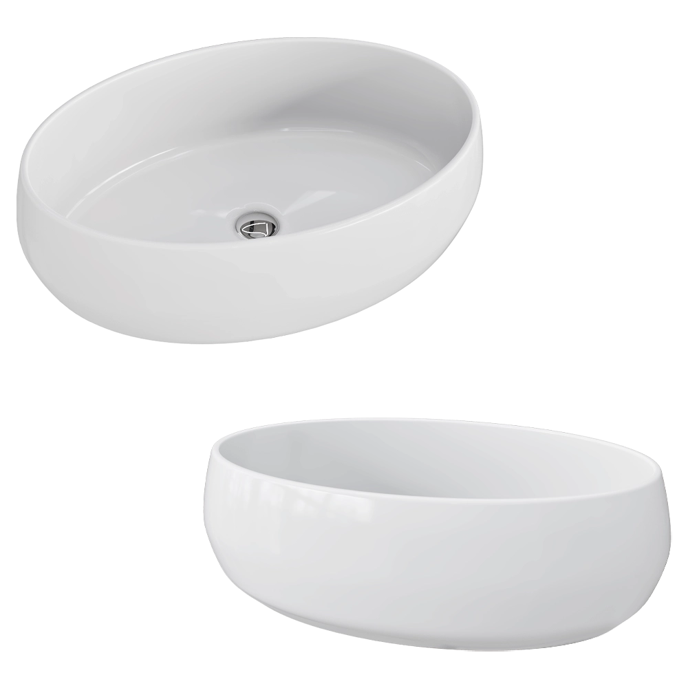 MELANA – Washbasin MLN-A252B 3D Model MELANA – Washbasin MLN-A252B 3D Model