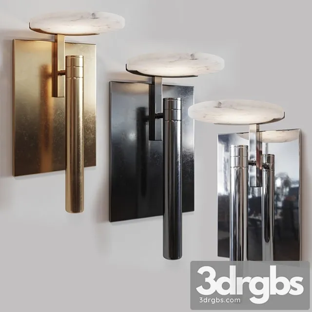 Melange floating disc sconce by kelly wearstler 3D Model Download