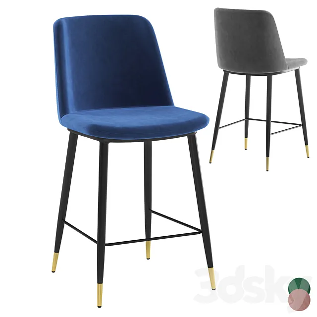 Melissa Barstool 3D Model Melissa Barstool 3D Model