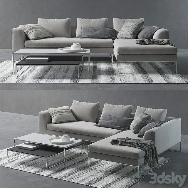 Mell Cor Sofa 3D Model