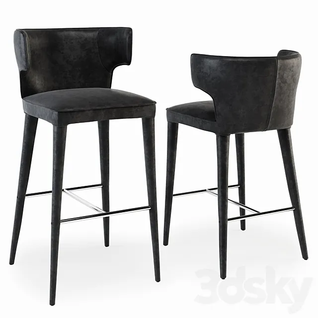 Melrose Barstool 3D Model