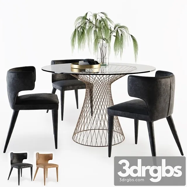 Melrose chair 2 3D Model Download