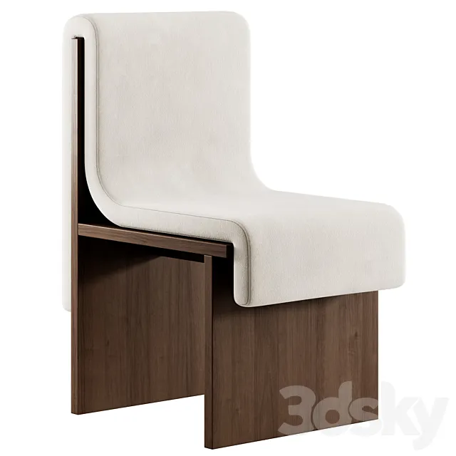 Melt Accent Chair By Bower Studios 3D Model Melt Accent Chair By Bower Studios 3D Model