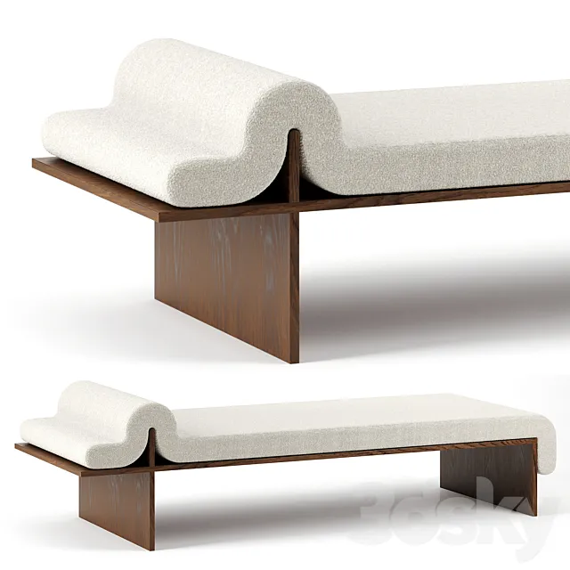 Melt Daybed by Bower studio 3DModel