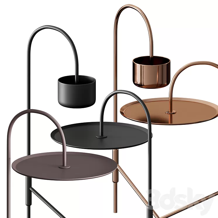 MELT table OITO 3D Model MELT table OITO 3D Model