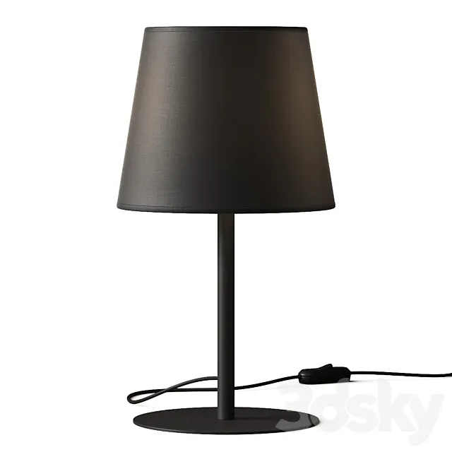 Memedesign Francis Table Lamp 3D Model Memedesign Francis Table Lamp 3D Model