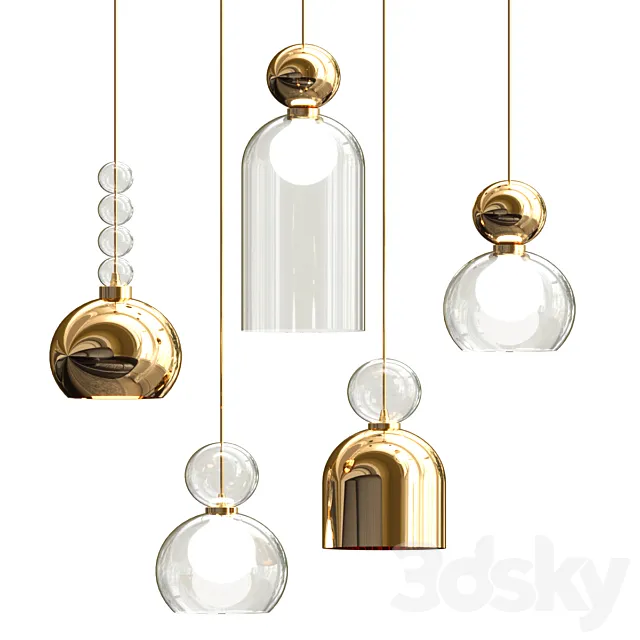 Memoria pendants 3D Model