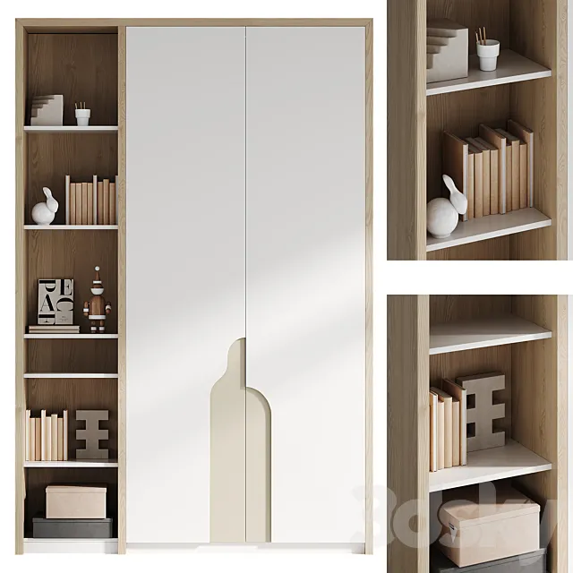 Memphis wardrobe 3D Model Memphis wardrobe 3D Model