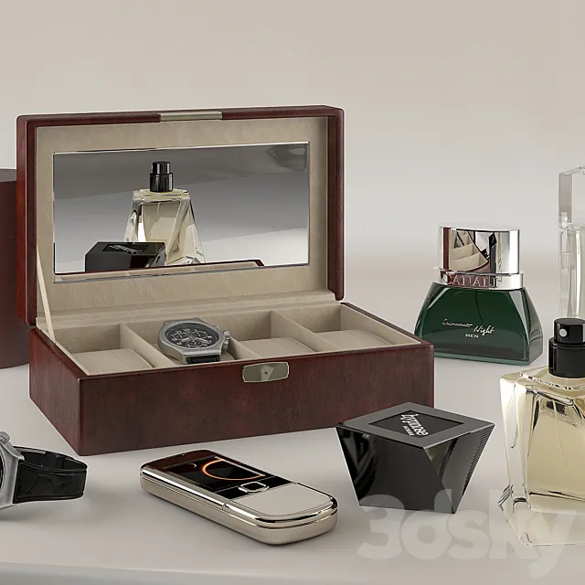 Men Composition 3DModel Men Composition 3DModel