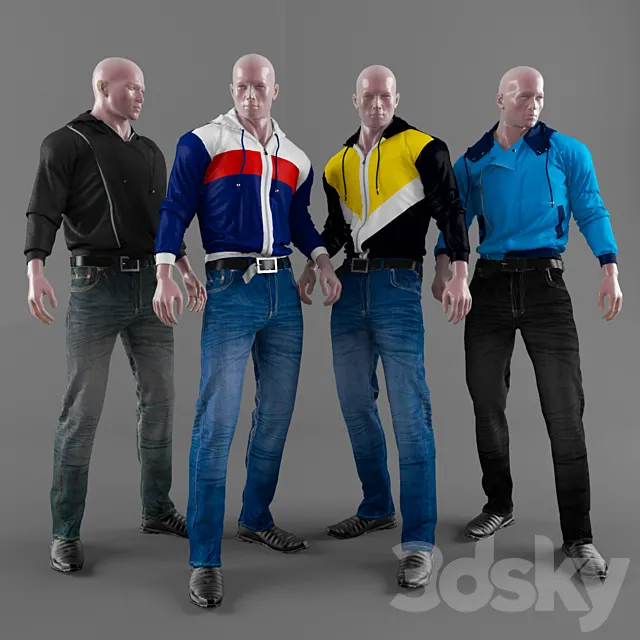 Men’s clothing 3DModel