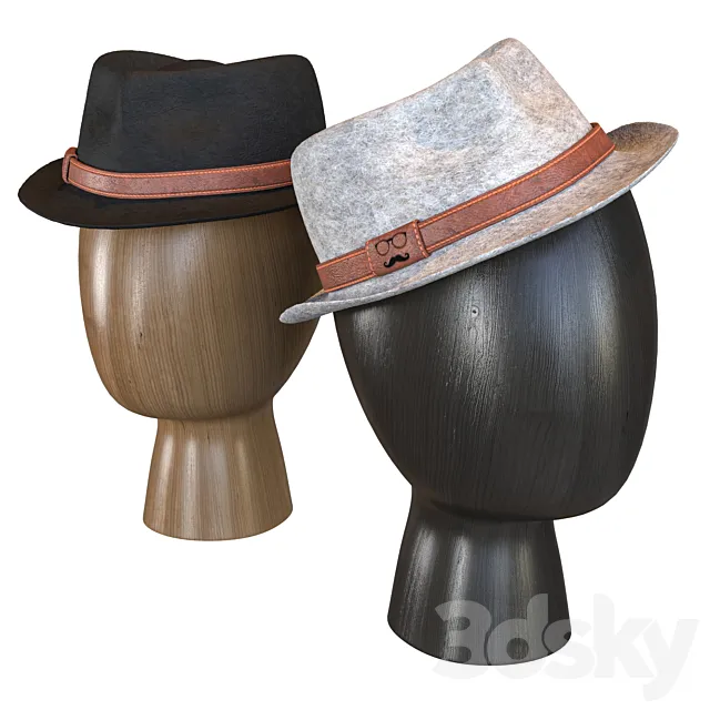 men’s hat 3DModel men’s hat 3DModel
