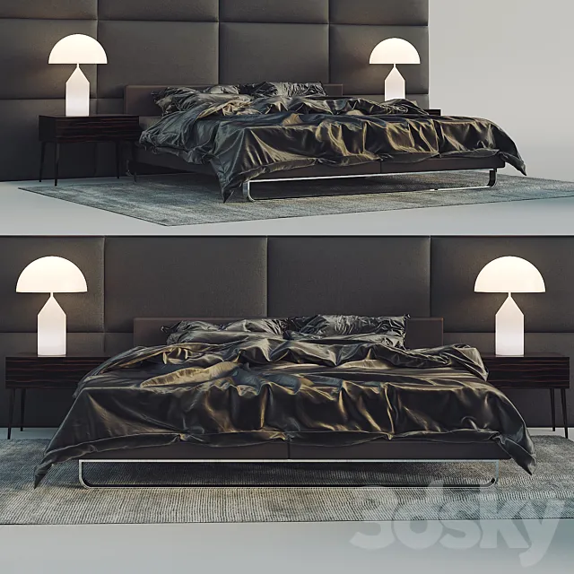 Men’s_bed 3D Model Men’s_bed 3D Model